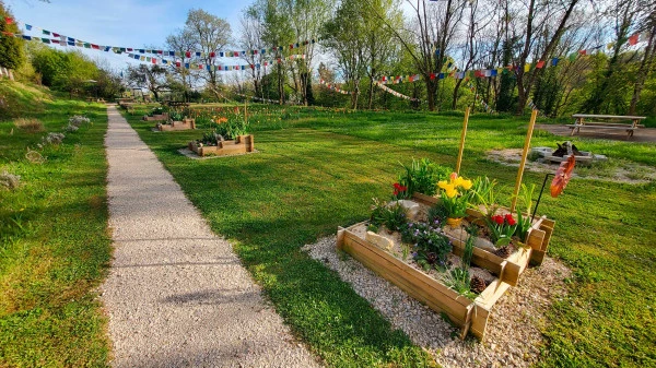 Les tulipes en avril et mai.