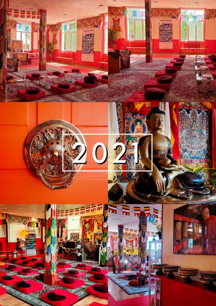 Restauration de la salle de méditation 2021